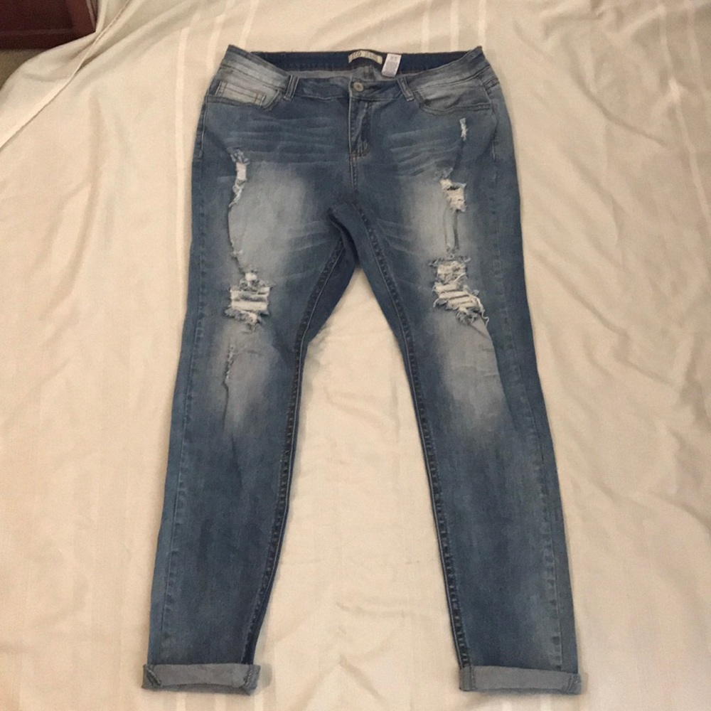 Distressed Jeans